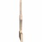 Ekena Millwork Richland Smooth Timber Gable Bracket, Douglas Fir, 96"W x 32"H x 1 1/2"D x 5 1/2"F, 8/12 Pitch GBW096X32X0206RIC00SDF - alternate 5